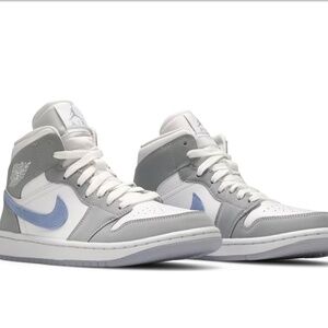 Women's Mid Air Jordan Wolf Grey